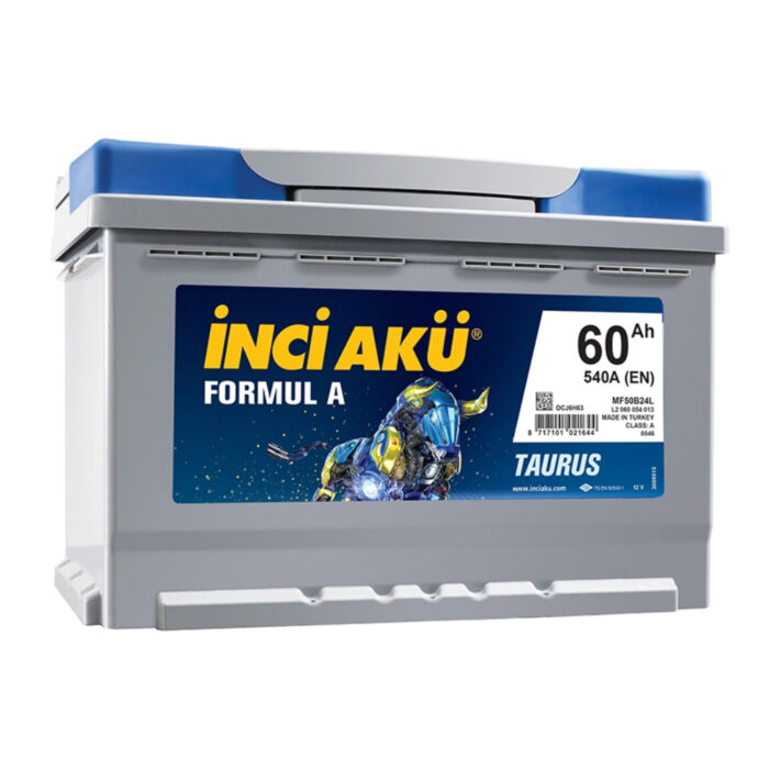 İNCİ 12 V 60 AH Araç Aküsü