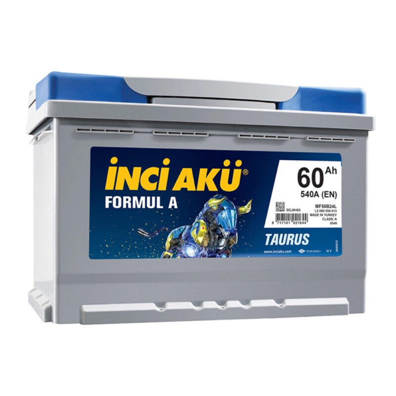 İNCİ 12 V 60 AH Araç Aküsü