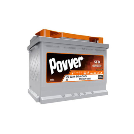 POVVER 12 V 60 AH SFB 540 CCA